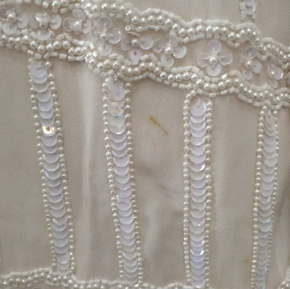 VINTAGE KAZAR BEADED EVENING JACKET - Picture 8 of 12